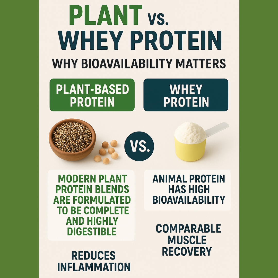 Plant vs. Whey Protein: The Bioavailability Debate - And Where Arigoy Stands