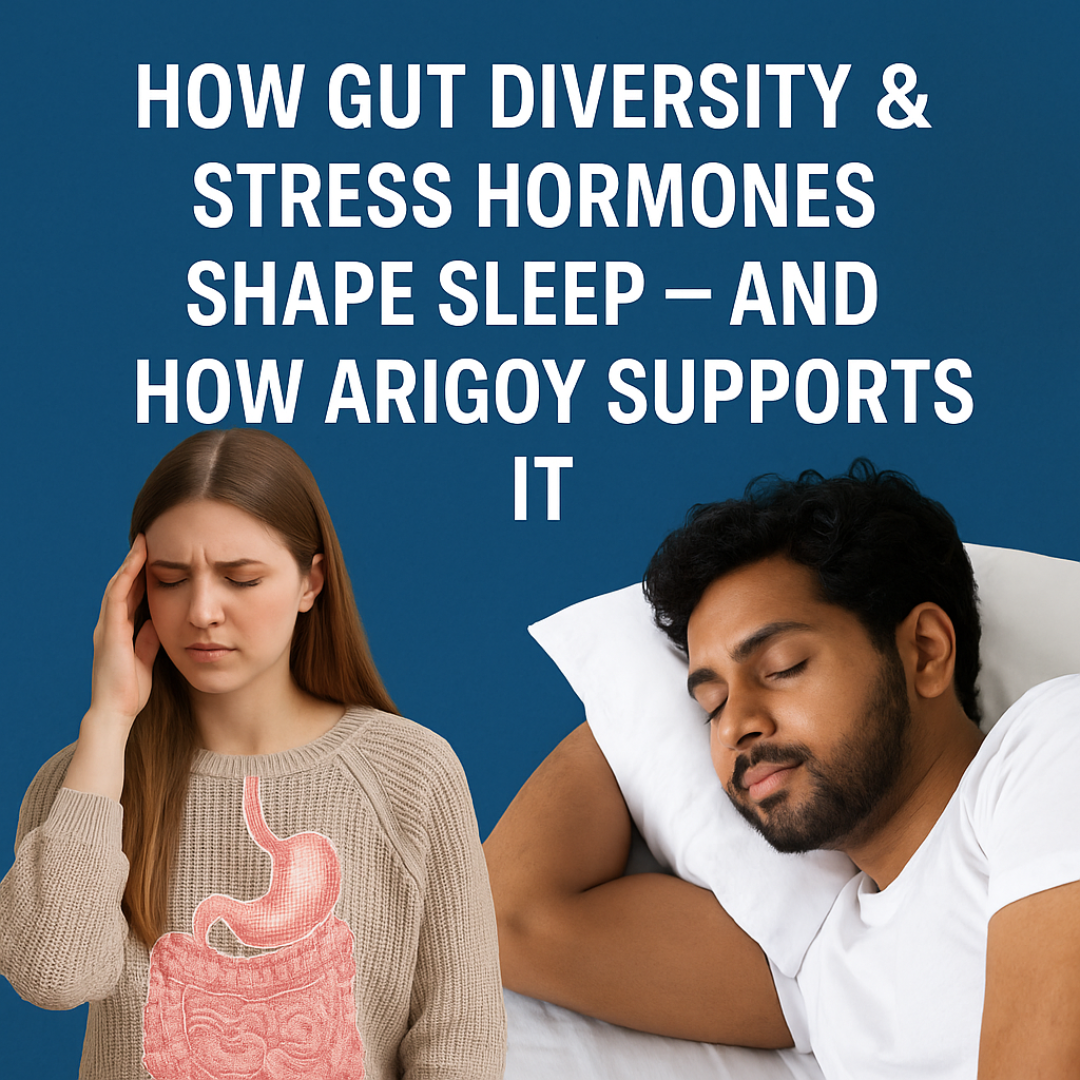Gut, Stress & Sleep: How Microbiome Diversity Affects Your Rest