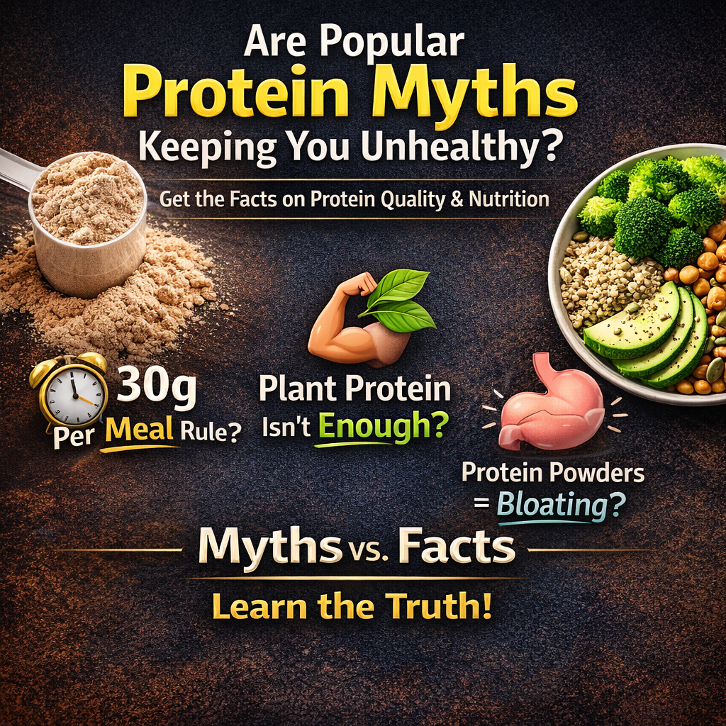 Are Popular Protein Myths Keeping You Unhealthy? The Truth About Protein Quality & Daily Nutrition