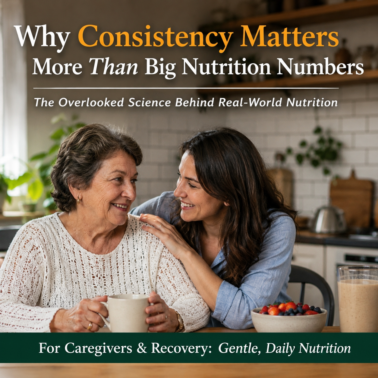 Why Consistency Matters More Than Big Nutrition Numbers