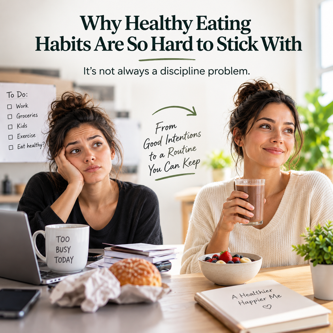 Why Healthy Eating Habits Are So Hard to Stick With